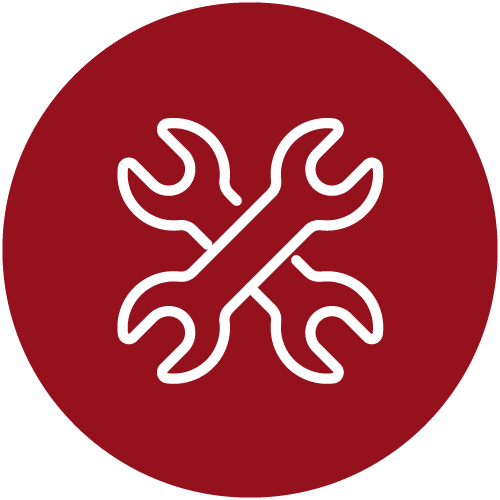 maintenance and troubleshooting icon